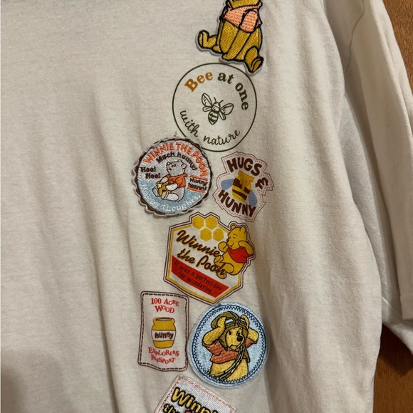 Disney Winnie the Pooh Patches Boxy Tee - Picture 3 of 4